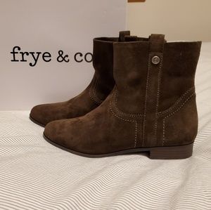 Frye & Co Suede Booties